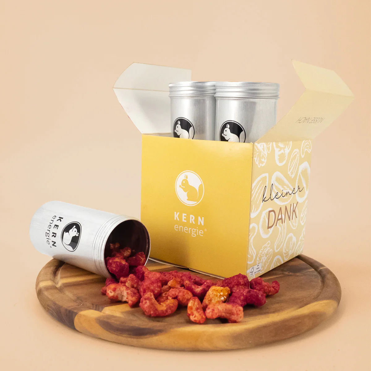 Geschenkset Kleiner Dank - 4 Nuss- und Schoko-Mischungen - Image 4